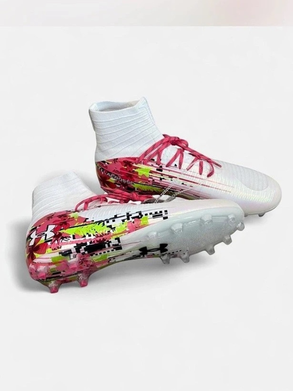 New Under Armour Highlight Pro LE Floral Lacrosse Cleats Men’s 14 Women’s 15.5